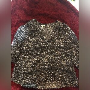 Joie Silk Blouse sz s 3/4 length sleeve Silk Blouse normcore boho